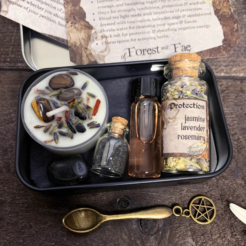 Protection Travel Altar • Witch Kit For Rituals & Spells Diy