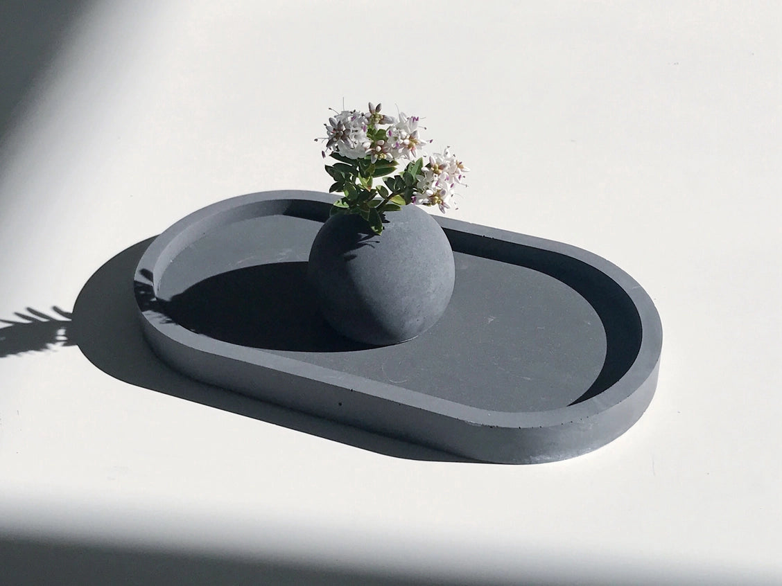 Jesmonite Ball Incense Holder-Jesmonite Round Incense Burner