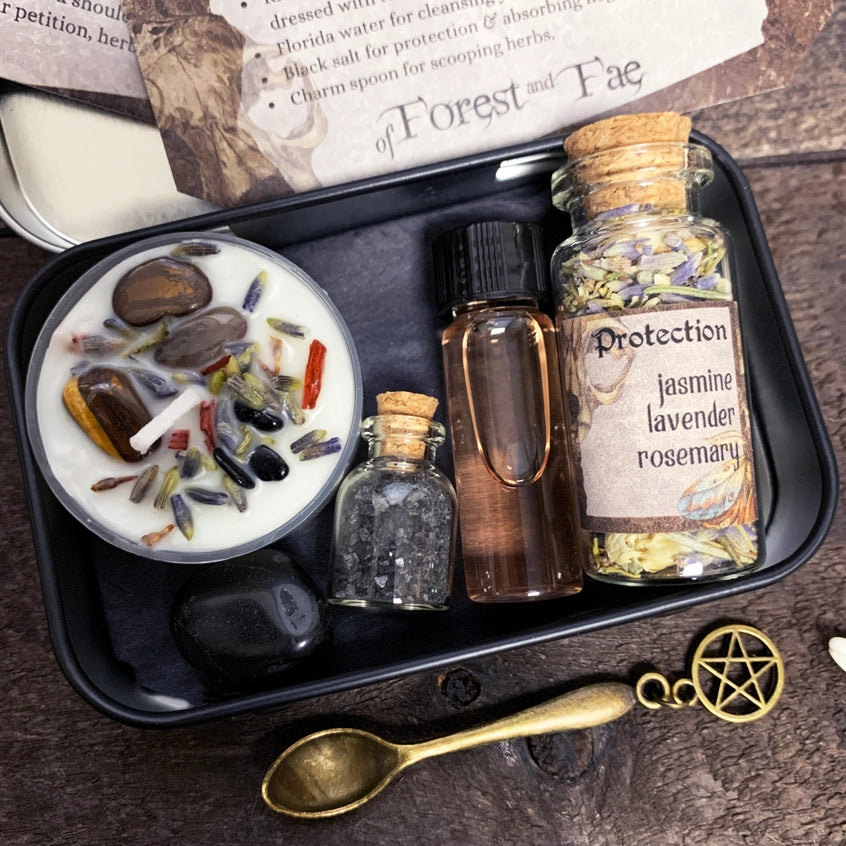 Protection Travel Altar • Witch Kit For Rituals & Spells Diy