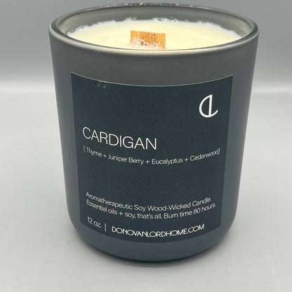 Cardigan Aromatherapeutic Candle